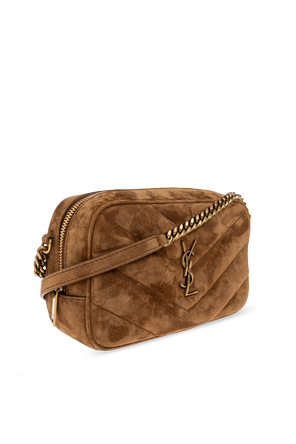 Saint Laurent Suede shoulder bag ‘LouLou Mini’