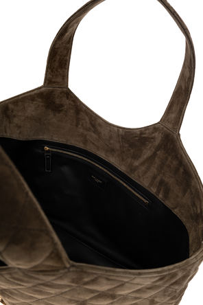 Saint Laurent Suede tote bag ‘Icare Medium’