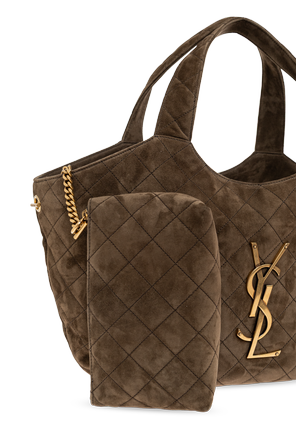 Saint Laurent Suede tote bag ‘Icare Medium’