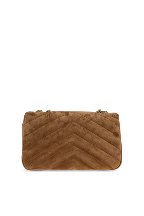 Saint Laurent ‘LouLou Medium’ suede shoulder bag