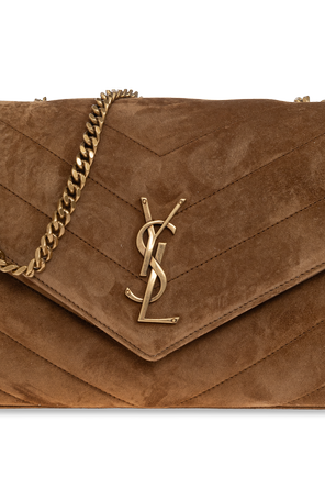 Saint Laurent ‘LouLou Medium’ suede shoulder bag