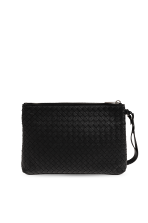 Bottega Veneta Leather pouch with wrist strap