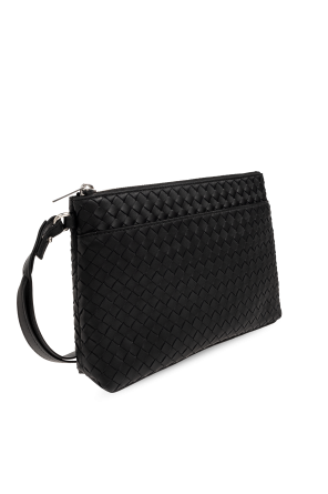 Bottega Veneta Leather pouch with wrist strap