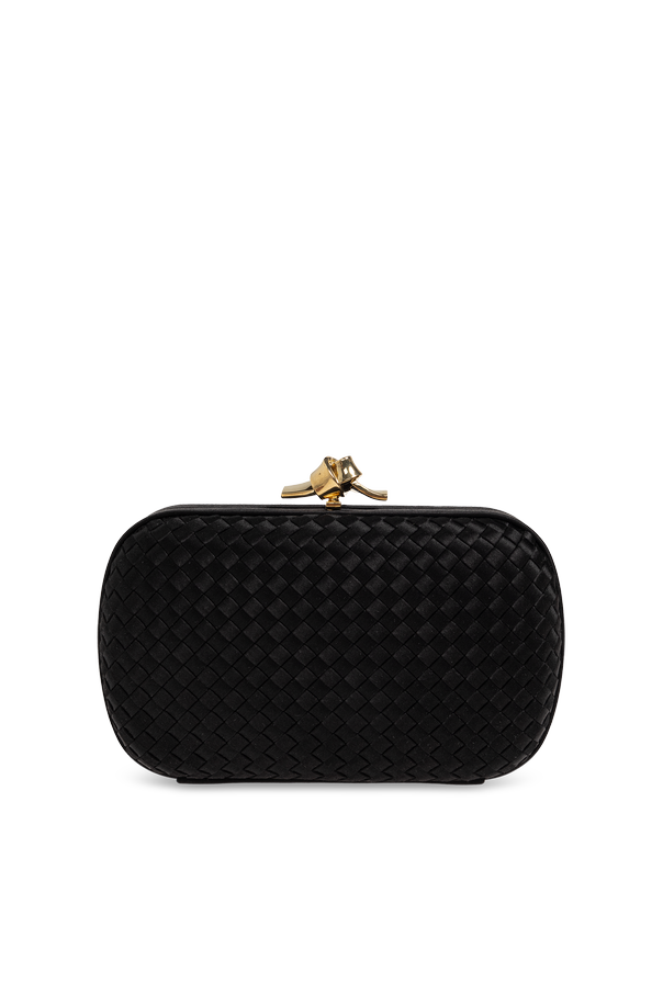 Satin clutch ‘Minaudière’ od Bottega Veneta