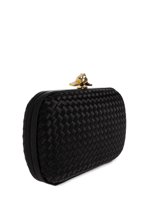 Bottega Veneta Cartera tipo sobre de satén ‘Minaudière’
