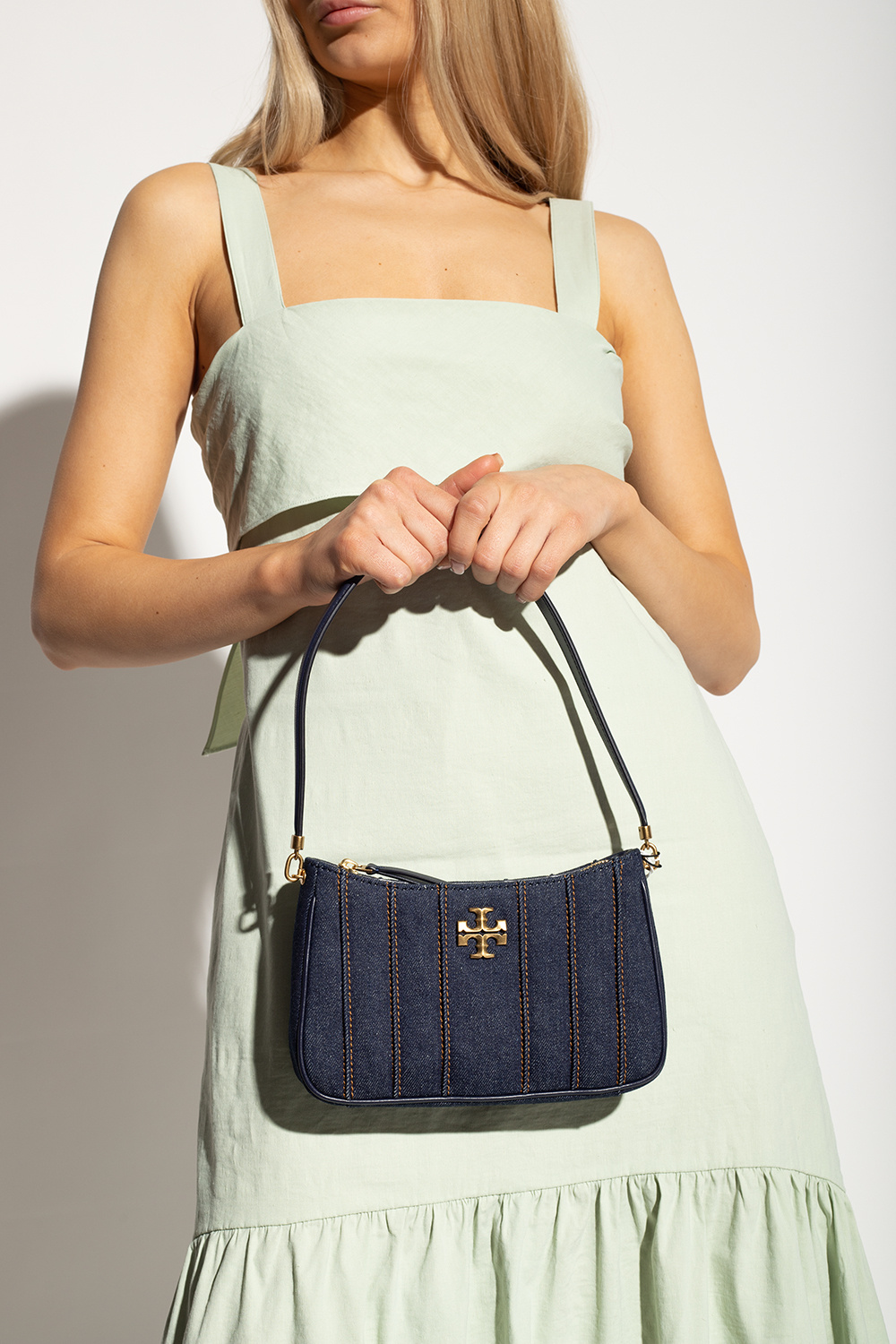 Kira Denim Mini Camera Bag: Women's Designer Crossbody Bags