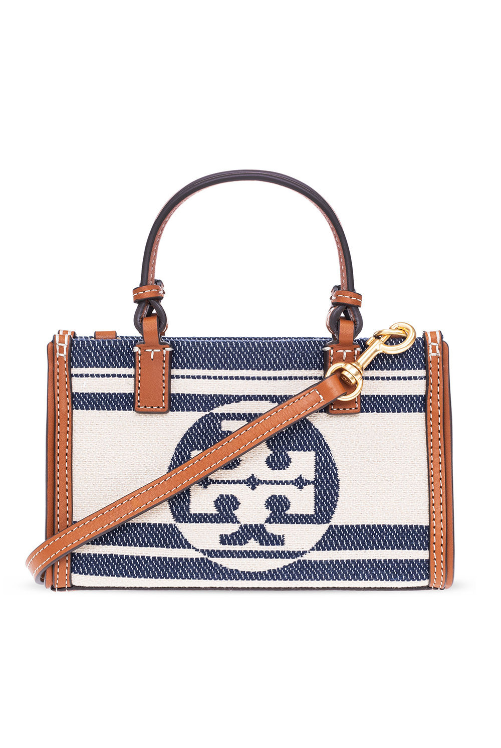 Tory Burch, Bags, Tory Burch Ella Printed Nylon Mini Tote Bag Crossbody  Bag French Cream Flower