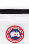 Canada Goose WHITE Belt bag with logo