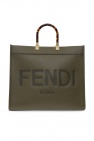 Fendi Kids logo patch T-shirt