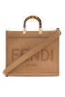 Fendi Kids open toe logo sandals