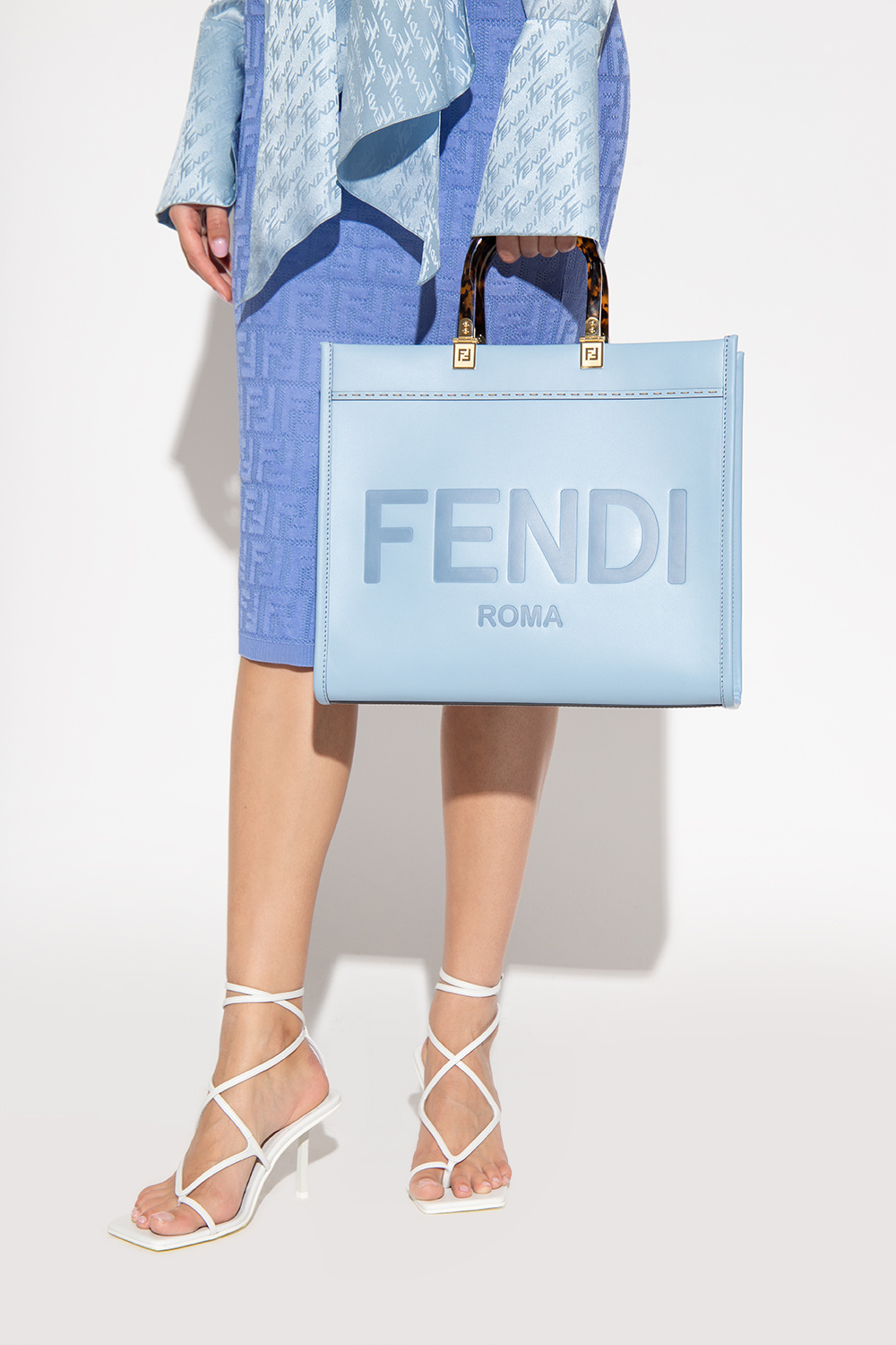 fendi roma blue bag