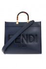 Fendi Kids TEEN logo-cuff track pants