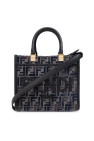 Fendi NAVY BLUE Bag Sunshine Small shopper