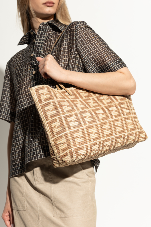 Fendi Torba `Rool` typu `shopper`