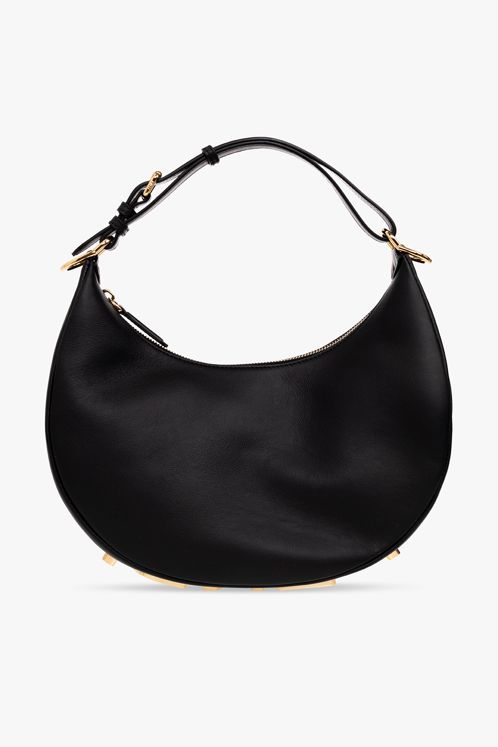 Fendigraphy Small - Black leather bag