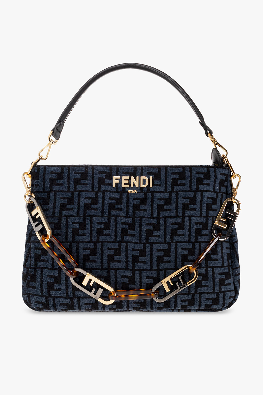 fendi scarf ‘O'Lock Zip’ shoulder bag