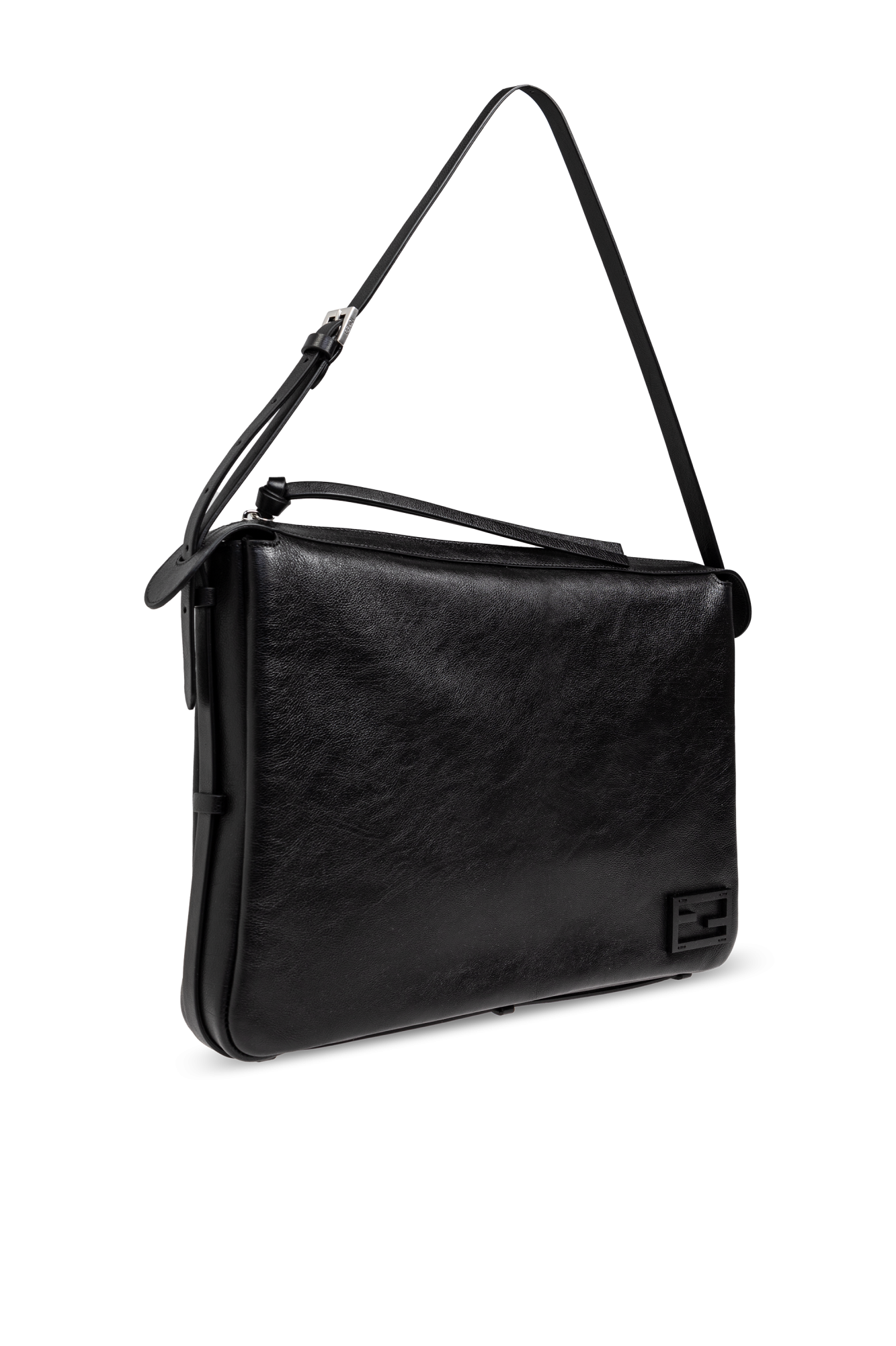 Fendi Leather shoulder bag 'Simply Fendi Large'