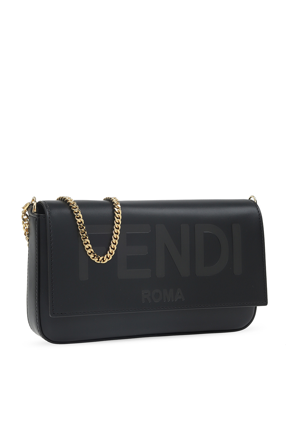 FENDI Continental Wallet with Chain (FF Embossed Logo) 