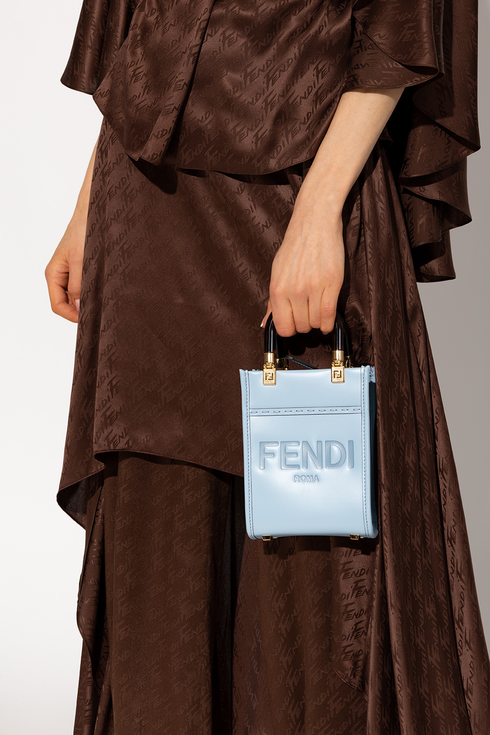 Owned small Zucchino tote bag Fendi - blazer with ff bands fendi