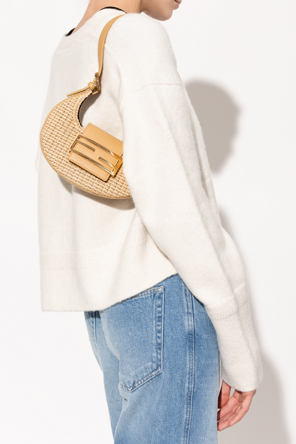 Fendi round ‘Cookie Mini’ hobo shoulder bag