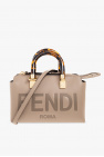 Fendi FF-logo pebbled-leather bi-fold wallet