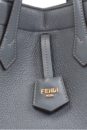 Fendi embossed-logo ‘Origami Mini’ shoulder bag
