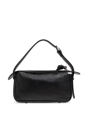 Fendi Leather shoulder bag ‘Smiply foulard fendi Mini’