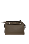 Fendi BROWN Shoulder bag By The Way Selleria Mini