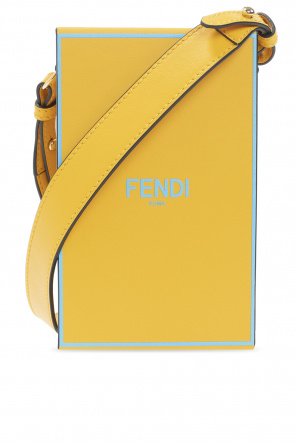 Fendi low-top logo print sneakers