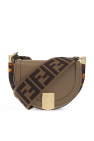 fendi logo embossed makeup bag item