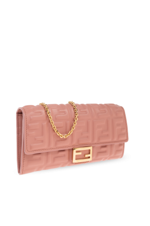 Fendi Cartera en cadena "Baguette"