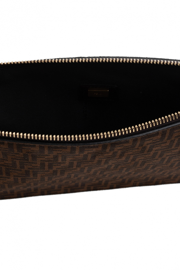 fendi KOBIETY Suede clutch