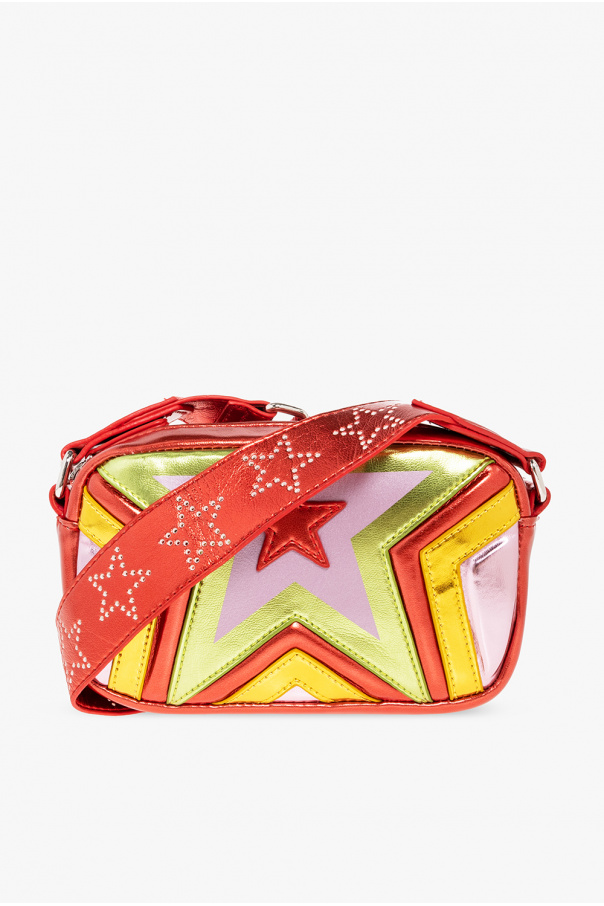 Stella McCartney Kids Shoulder bag with motif of stars