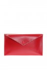 Alaia Alexander McQueen mini metallic clutch bag