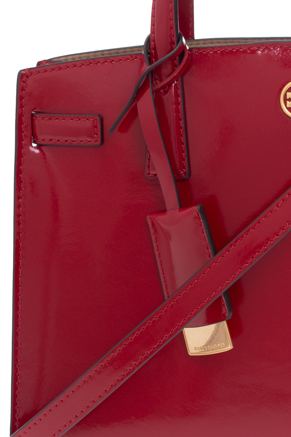 Robinson Spazzolato Small' shoulder bag Tory Burch - IetpShops Cyprus -  Gucci Pre-Owned logo plaque shoulder bag