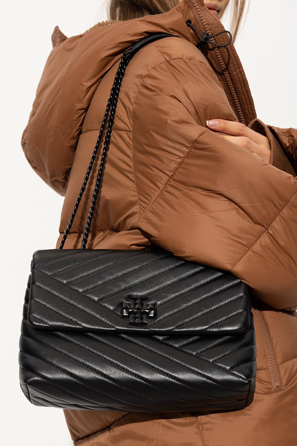 Tory Burch - Kira Chevron Leather Shoulder Bag