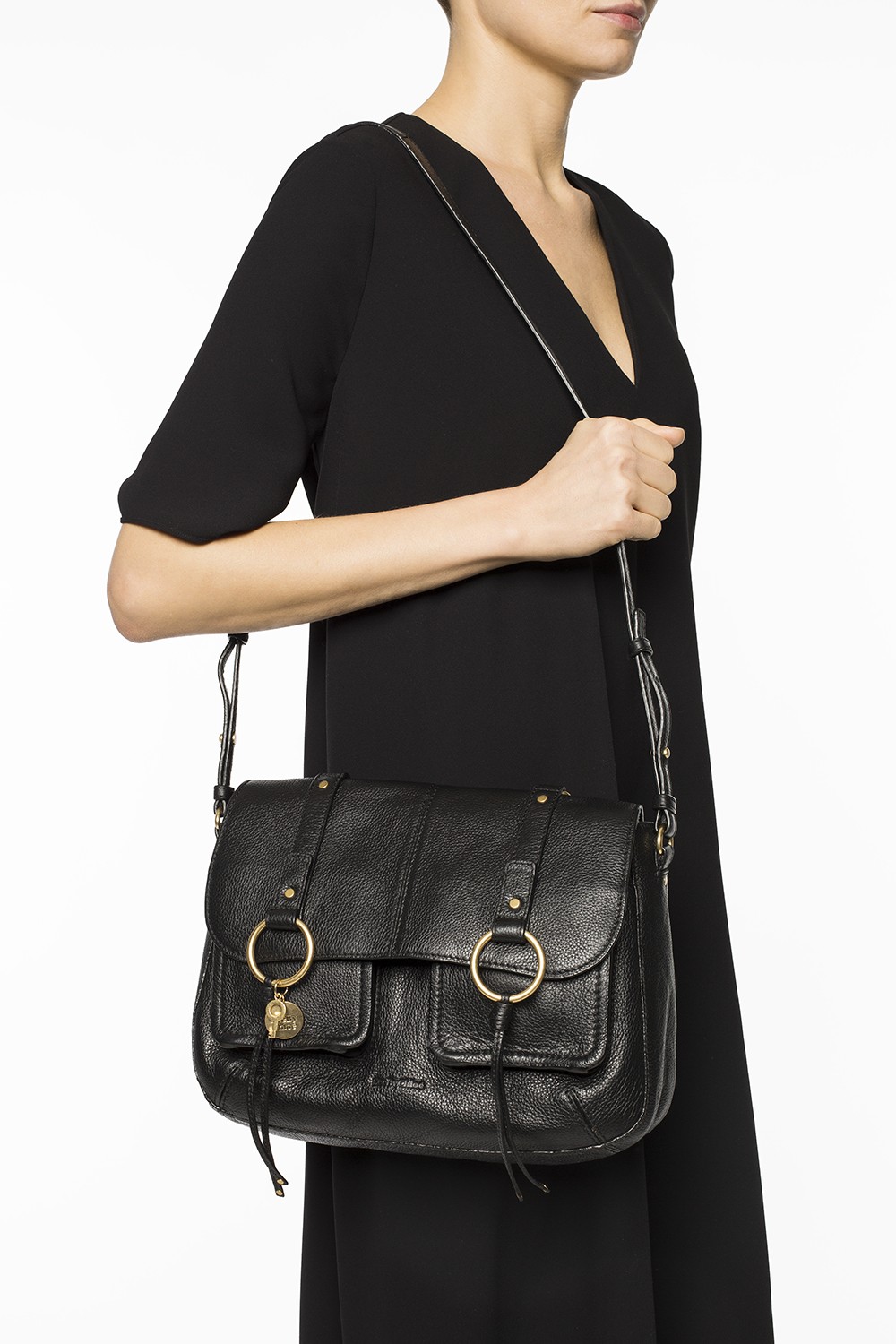 'Filipa' leather shoulder bag See By Chloe - Vitkac Sweden