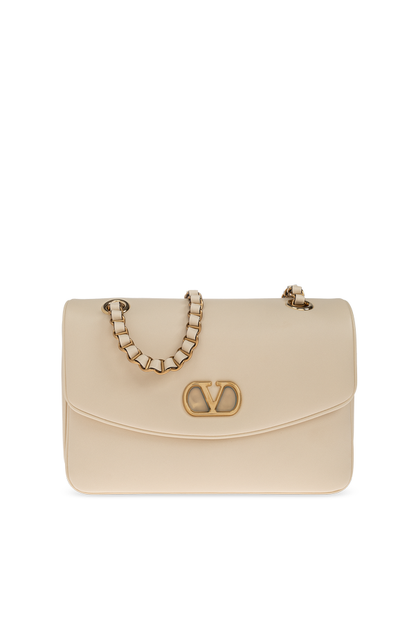 Leather bag with logo od Valentino Garavani
