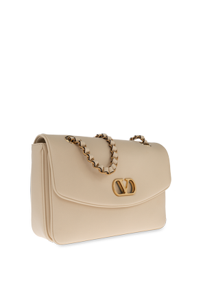 Valentino Garavani Skórzana torba z logo