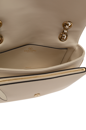 Valentino Garavani Skórzana torba z logo