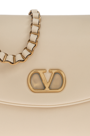 Valentino Garavani Skórzana torba z logo