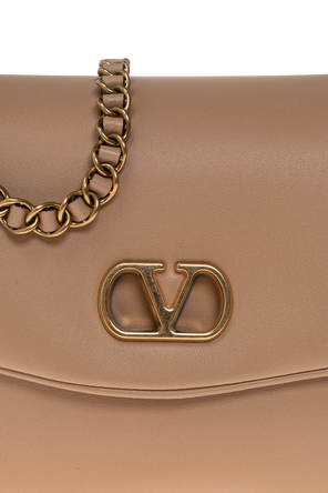 Valentino Garavani Skórzana torba z logo