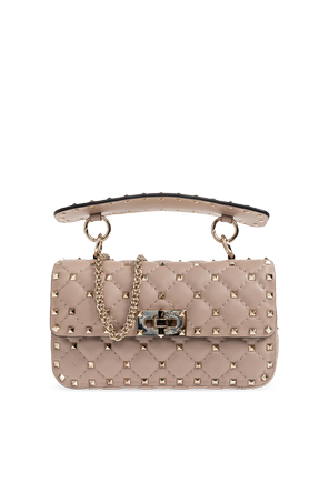 Leather studded bag