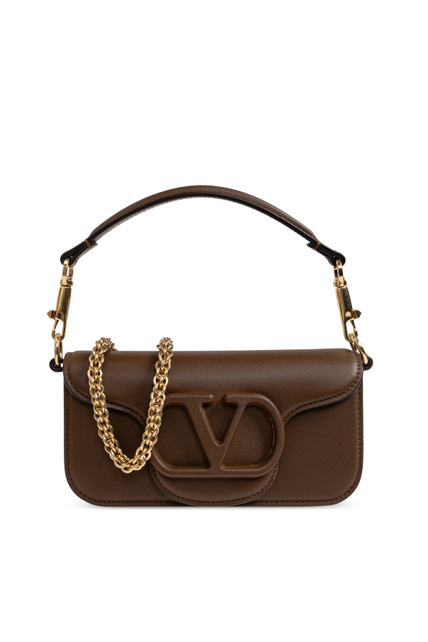 Logo leather shoulder bag od Valentino Garavani