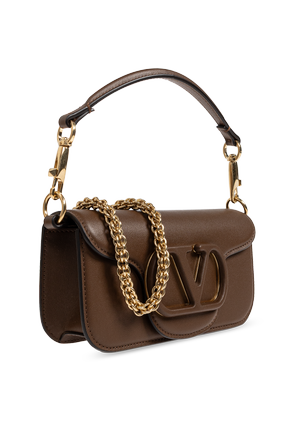 Valentino Garavani Skórzana torba z logo
