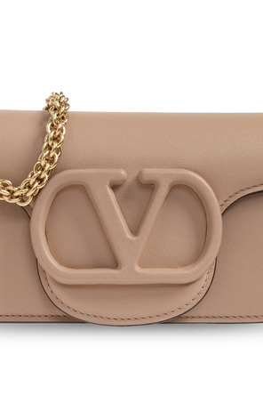 Valentino Garavani Skórzana torba z logo