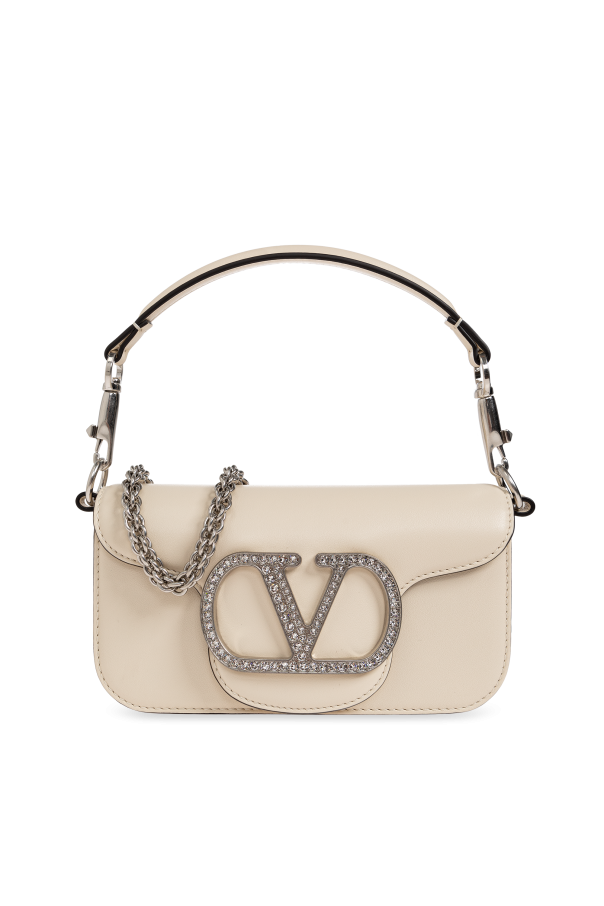 Bag with a logo embellished with crystals od Valentino Garavani