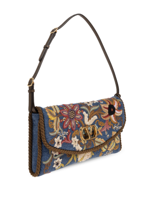 Valentino Garavani Bolso con bordado colorido