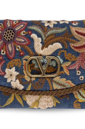 Valentino Garavani Bolso con bordado colorido