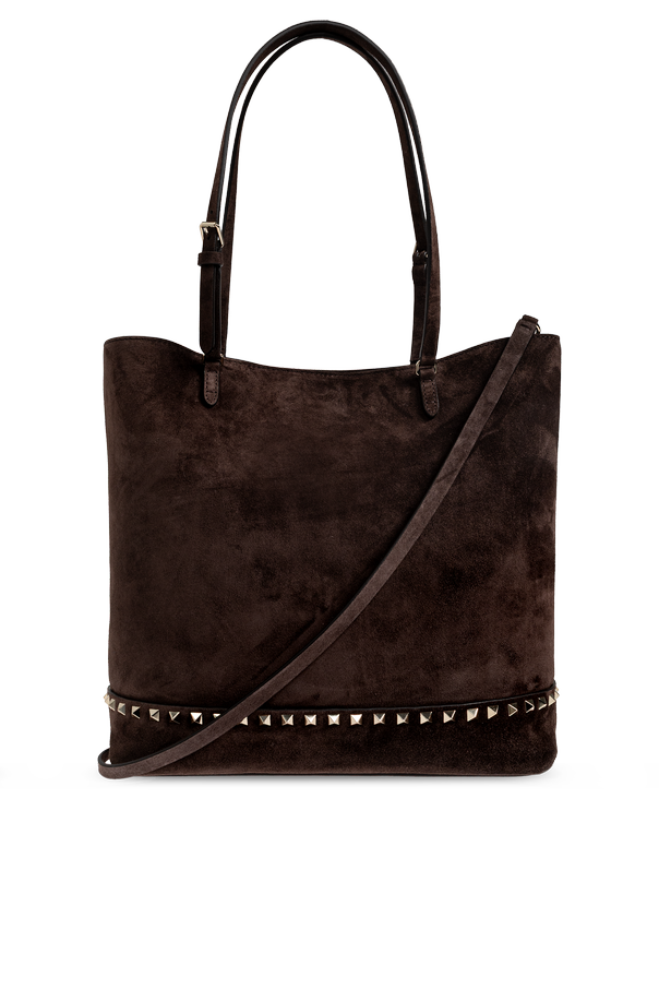 Suede bag with studs od Valentino Garavani